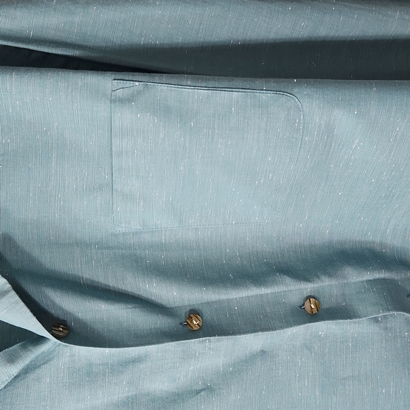 VAN HEUSEN MENS BUTTON DOWN SHIRT SIZE XXL NECK 18- 18.5 - Picture 3 of 10